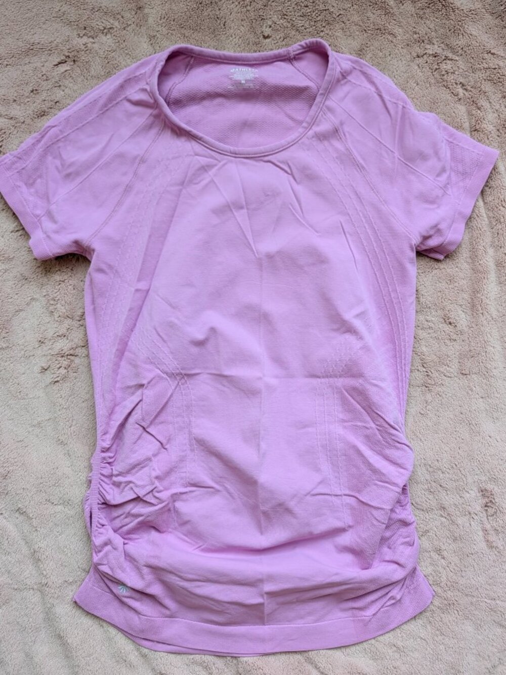Athleta Pink Athletic Top Women's Size M